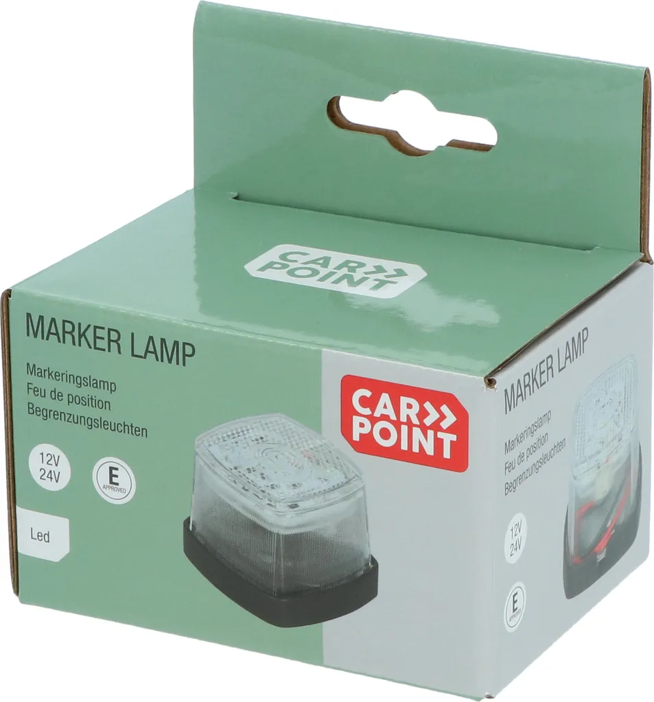 Luce di ingombro a LED Carpoint Bianco 12-24V