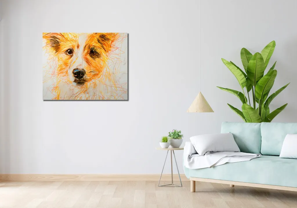 Image Doux invité 90x70 cm - Impression Haute Définition et Design - 2