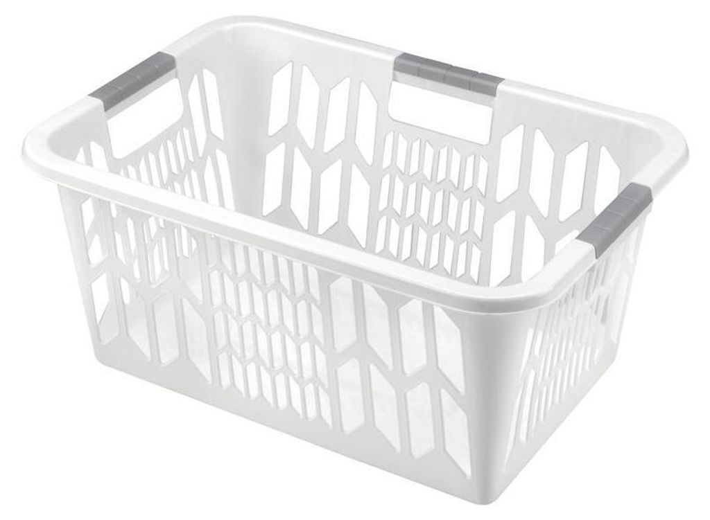 KOŠ NA ČISTÉ PRÁDLO 56X39X25 CM, PLAST -mix variant či Obrázek produktu 