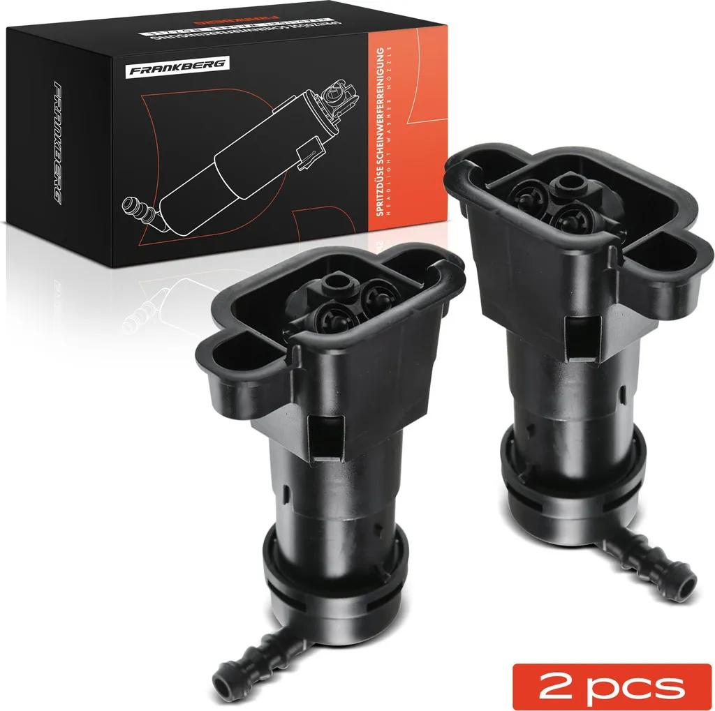 Busette de Lave-phare Haute Pression Avant Double pour Audi A4 B6