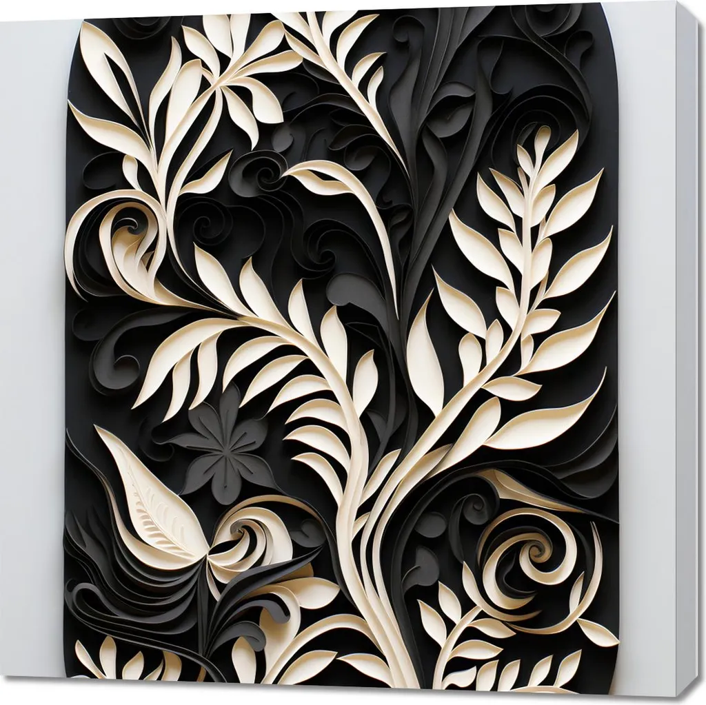 Quadro Astratto 90x90 Simmetria Complessa - Design Minimalista Premium