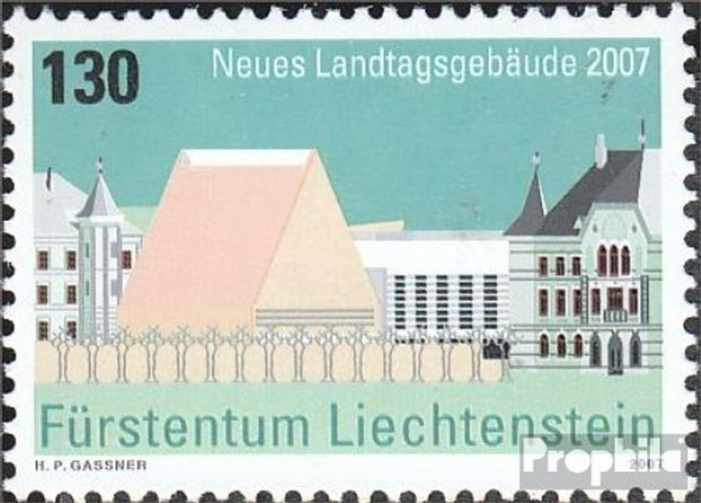Briefmarken Liechtenstein 2007 Mi 1469 (kompl.Ausg.) Produktbild 