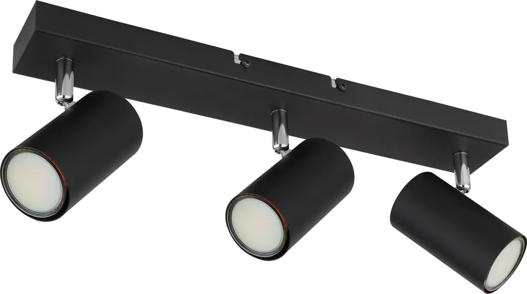 Globo Illuminazione Spot Robby Nero 41x6cm | Faretto Soffitto Moderno