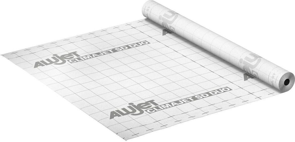 Alujet Climajet SD Duo 75 m² Dampfbremse Folie Dachausbau Produktbild 