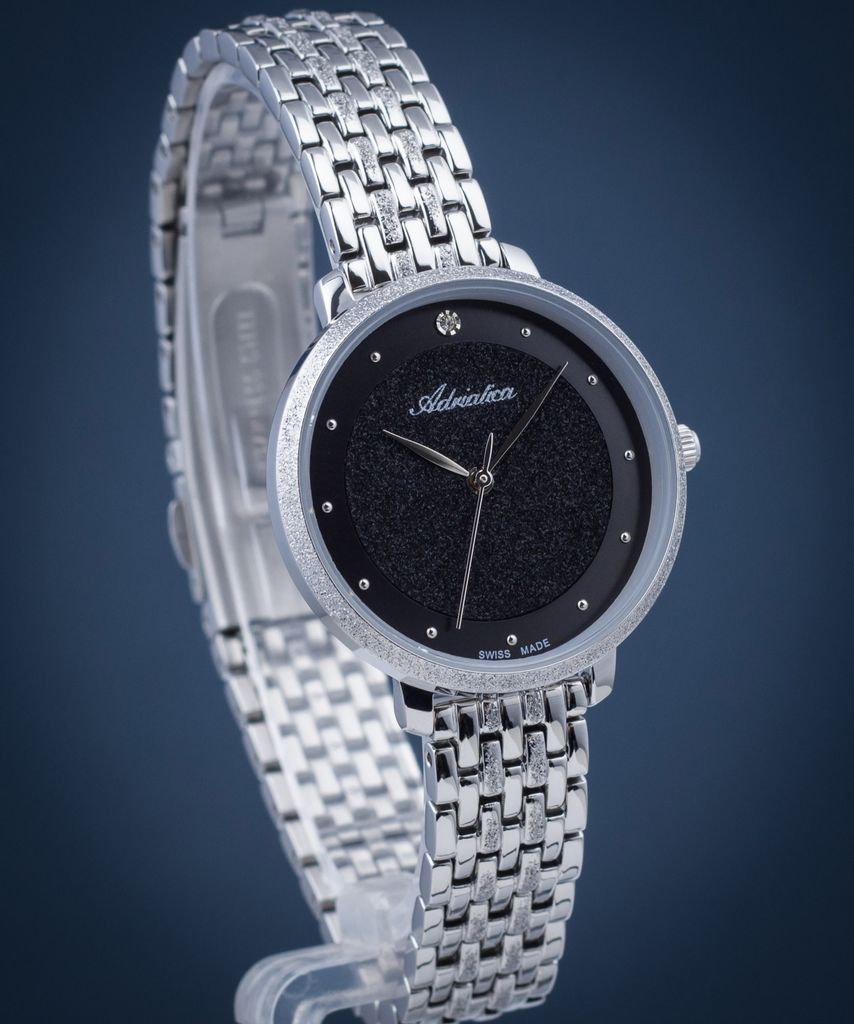 Adriatica A3751.5144Q CYRKONIE Damenuhr silber