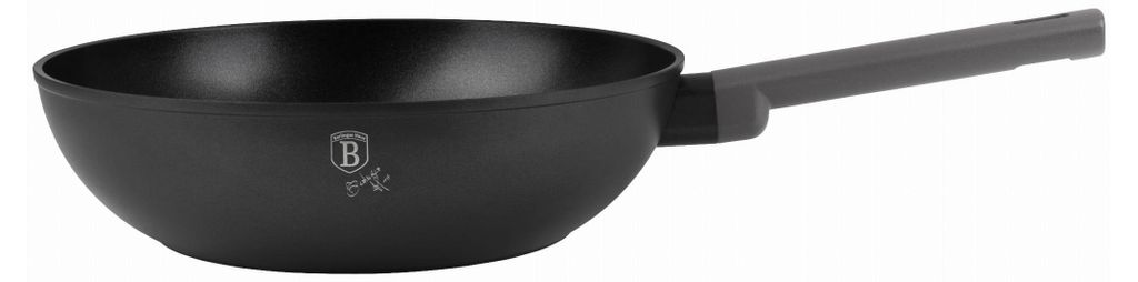 Berlinger Haus Wok 28cm BH-8123 Titanbeschichtung Antrazit Produktbild 