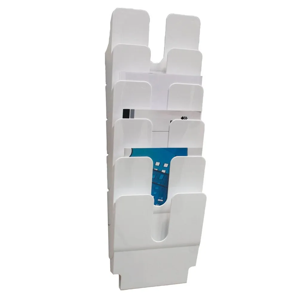 Rangement mural pour documents A4 DURABLE FLEXIPLUS 6 Blanc Vertical - 2