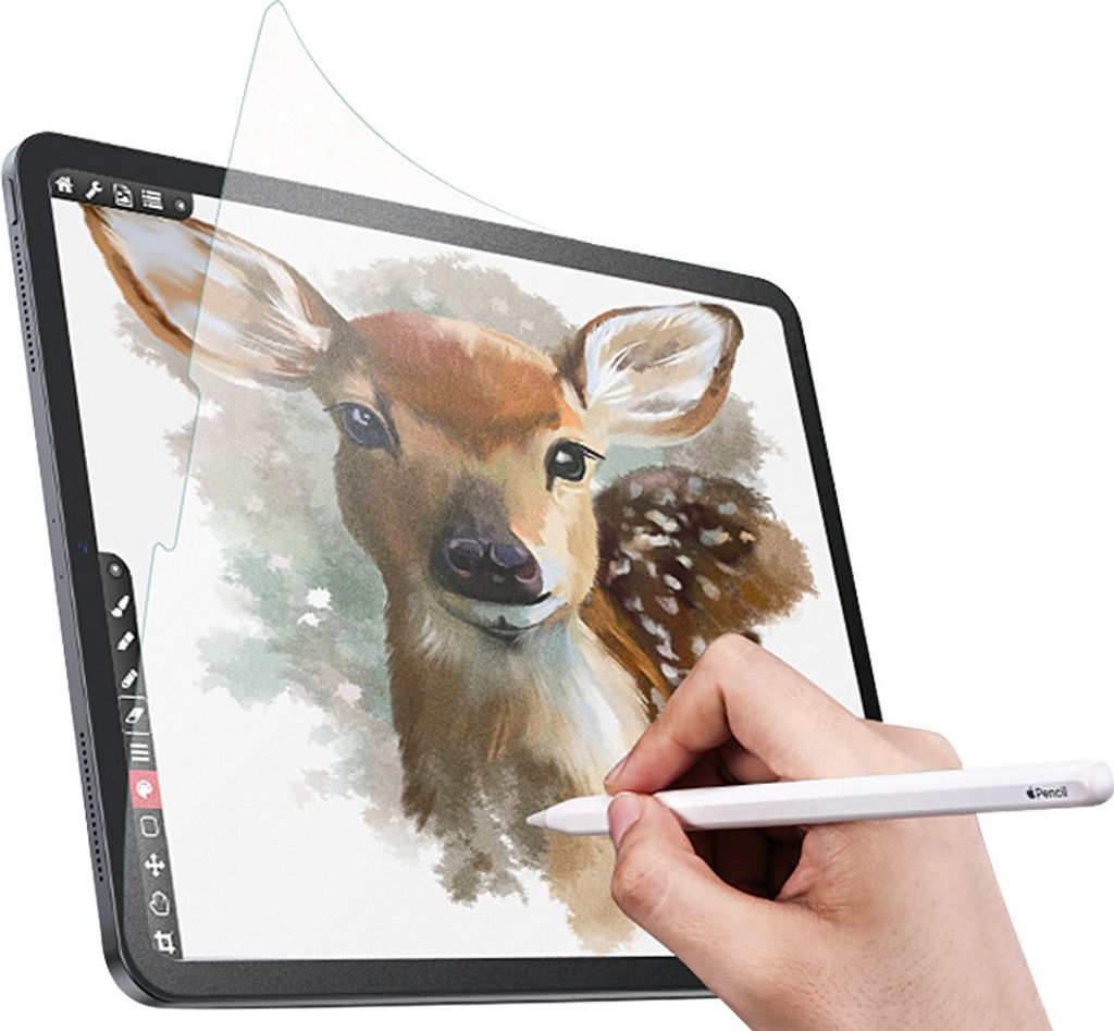 INF Papierartiger Displayschutz für iPad Modell 16