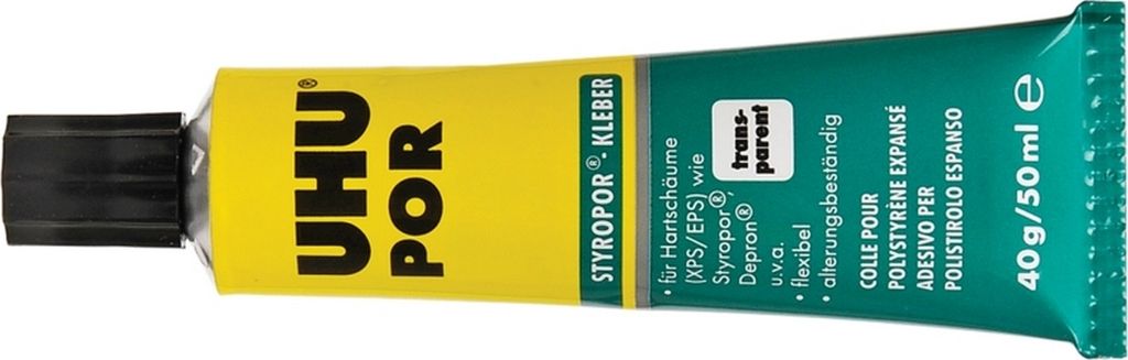 UHU Styropor Kleber POR 40 g in Tube