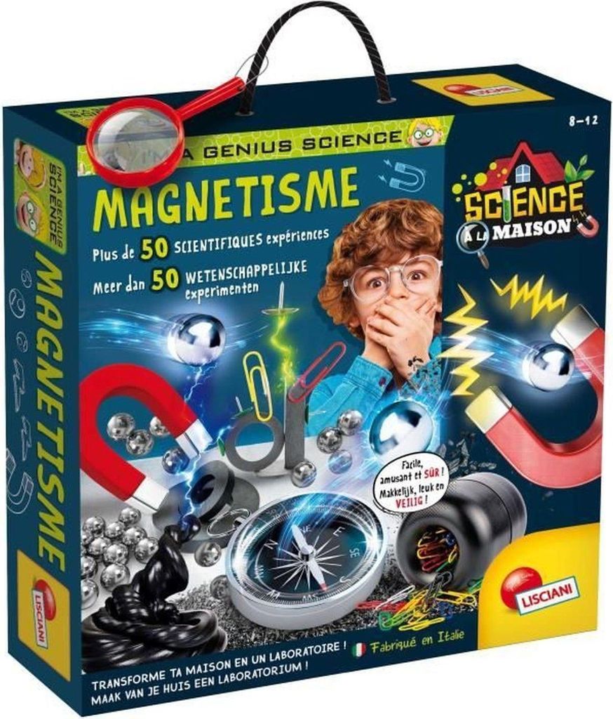 Ich bin ein Genie: 50 Magnetismus-Experimente – Wissenschaftsset