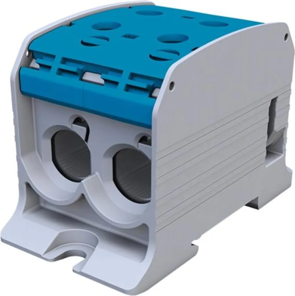Raccordement électrique rail fileté STB 95-2 SIMBLOCK Al/Cu 87520 bleu