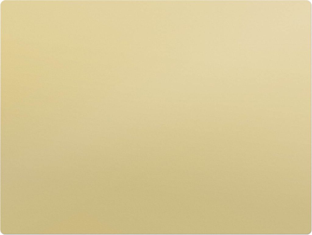 Pastellgelbe Farbe – Bodenschutzmatte – Stuhlunterlage 120x90 cm – Rutschfest – Hartbodenmatte