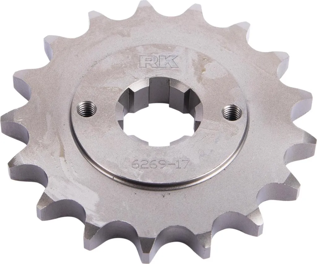 Pignon RK 6269 acier 17 dents : finissez-en avec l'usure de transmission