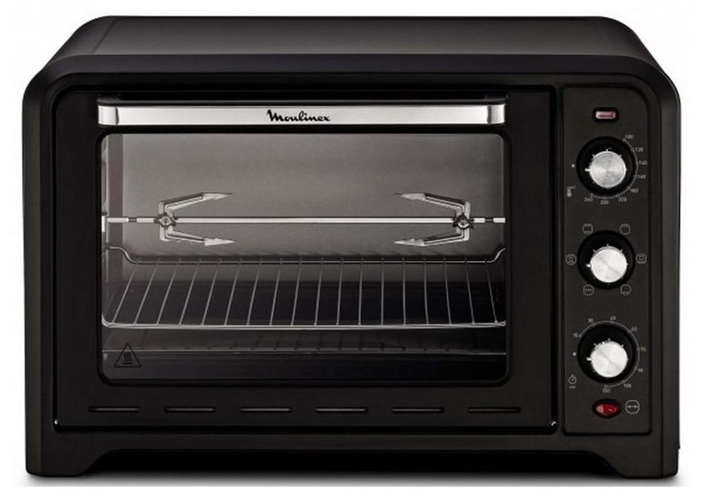 Moulinex OX4858, 39 l, Schwarz, Freistehend, Drehregler, Produktbild 