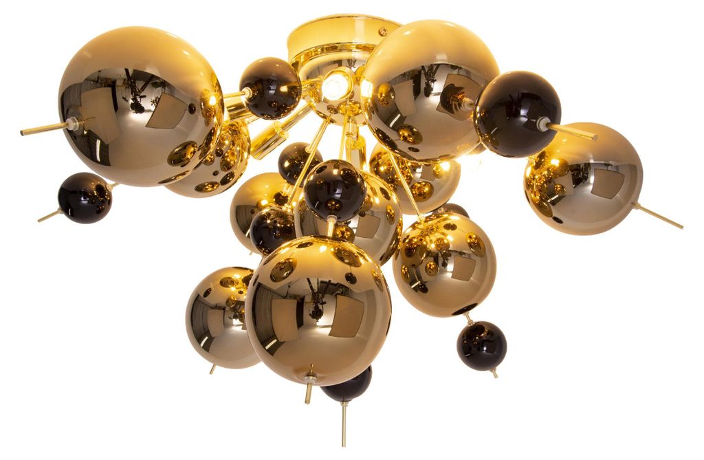 Deckenleuchten - Deckenleuchte "EXPLOSION" Ø: 57cm gold, Produktbild 