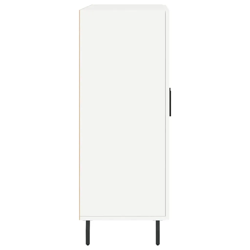 Maison Exclusive Credenza Bianca Salvaspazio 69,5x34x90 cm Legno - 7