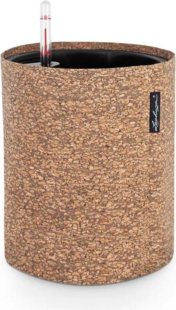 Sadzarka LECHUZA Trendcover 23 Cork Dark Natural | Sadzarka Zdjęcie produktu 