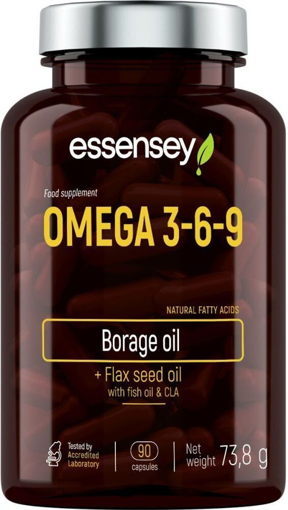 Essensey Omega 3-6-9 Borretschöl – 90 Kapseln | Kaufland.de