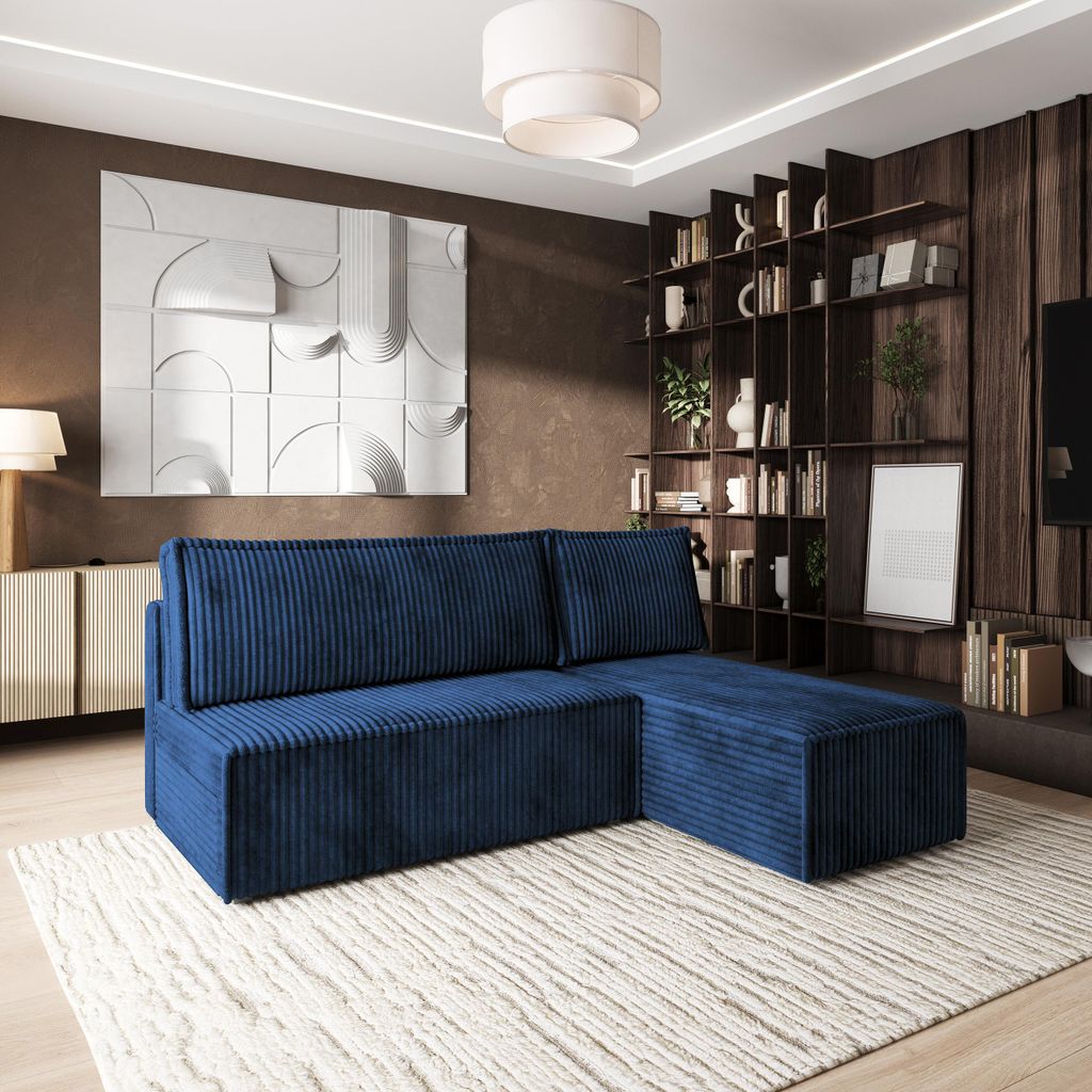 Masseno Ecksofa BRISO T mit Schlaffunktion L-Form, Sofa mit Produktbild 