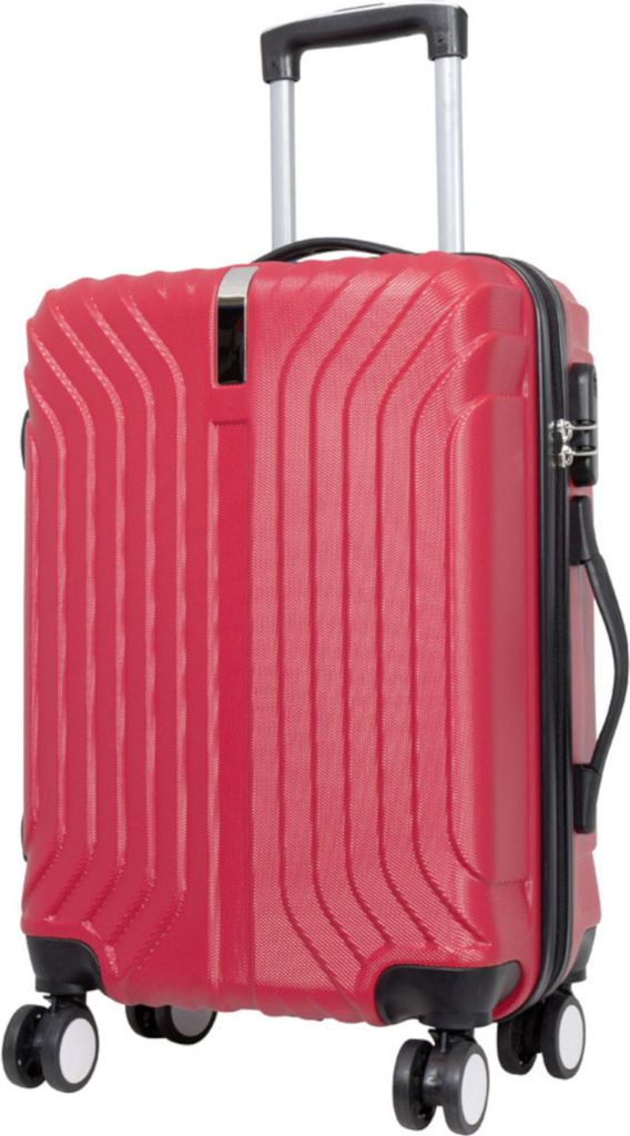 ABS Hartschalen Trolley Palma Rot - Gr. M Produktbild 