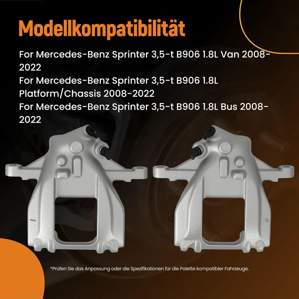 Solution Freinage Arrière bloqué Mercedes Sprinter VW Crafter 2E0615423 - 13