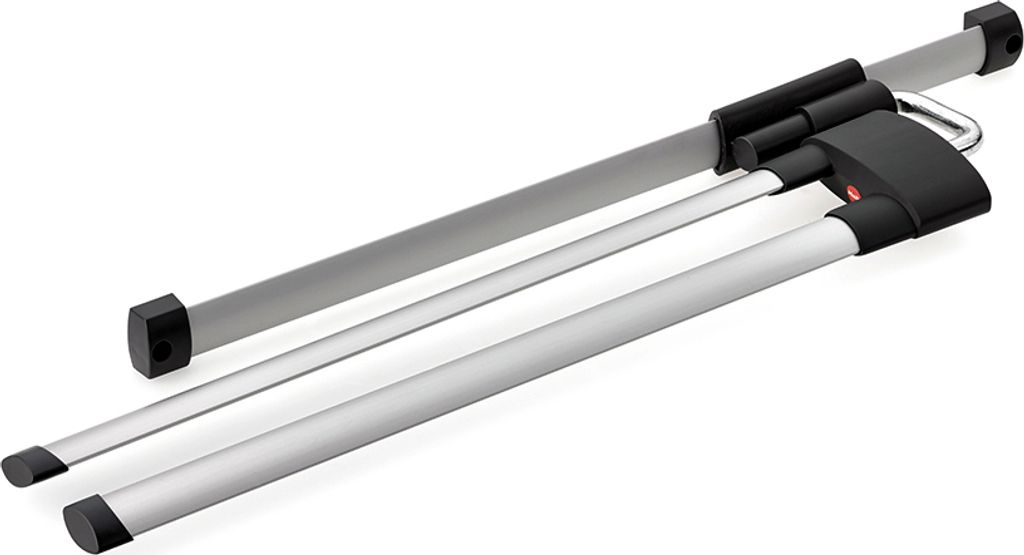 Hailo - Secco Alu Line Porte-serviettes coulissant, à deux Image du produit 
