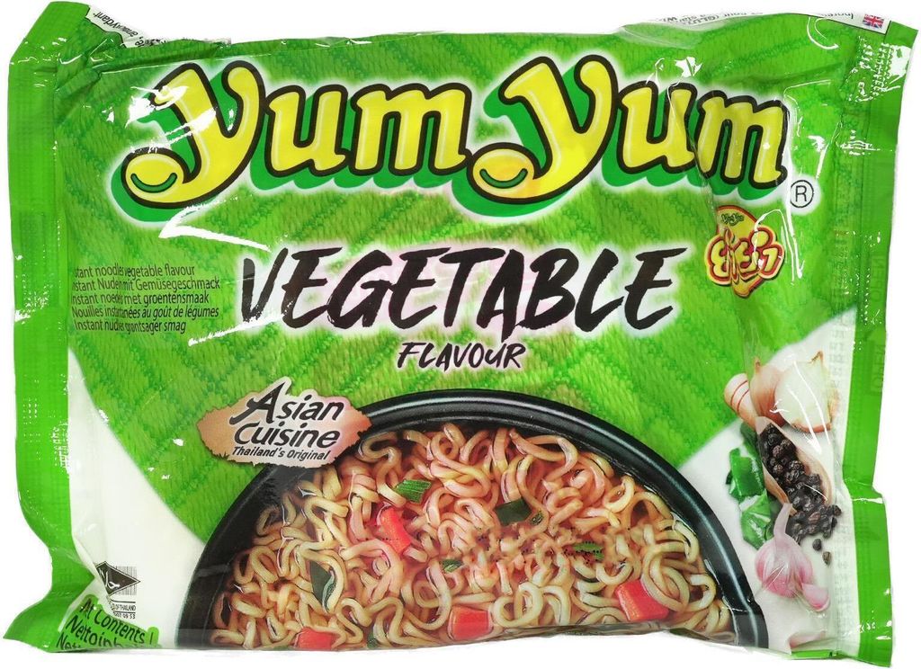 Yum Yum makaron instant smak wegetariański 60g Zdjęcie produktu 