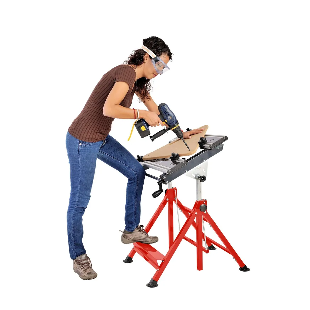 Stabilisez vos pièces avec l'établi Holzmann WST20 Table de serrage