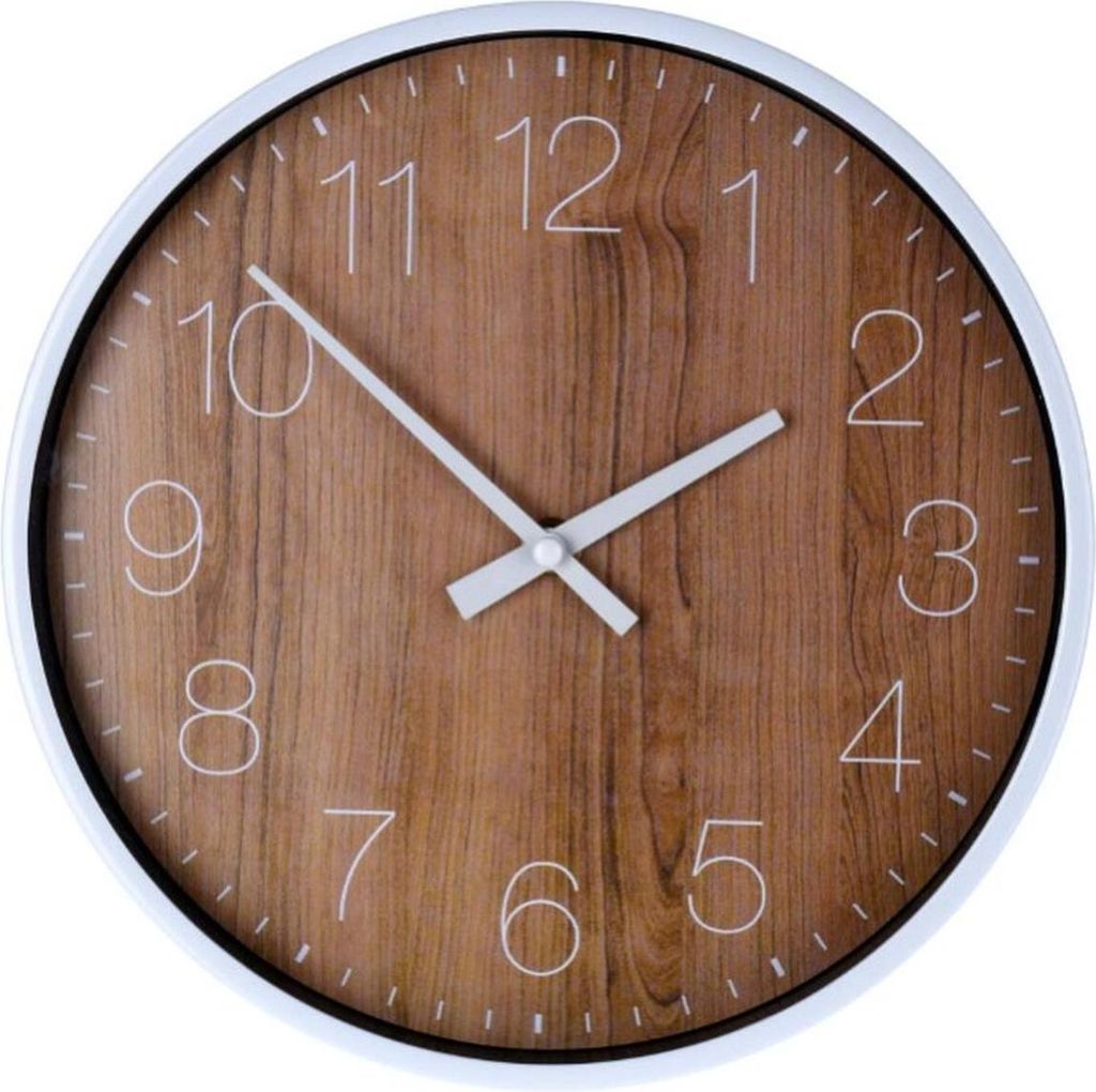 H&S Decoration | Horloge murale - Ronde - 25 cm - Aspect Image du produit 