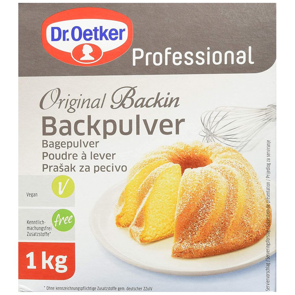 Oetker Poudre à lever adaptée à toutes les farines 1000g Image du produit 