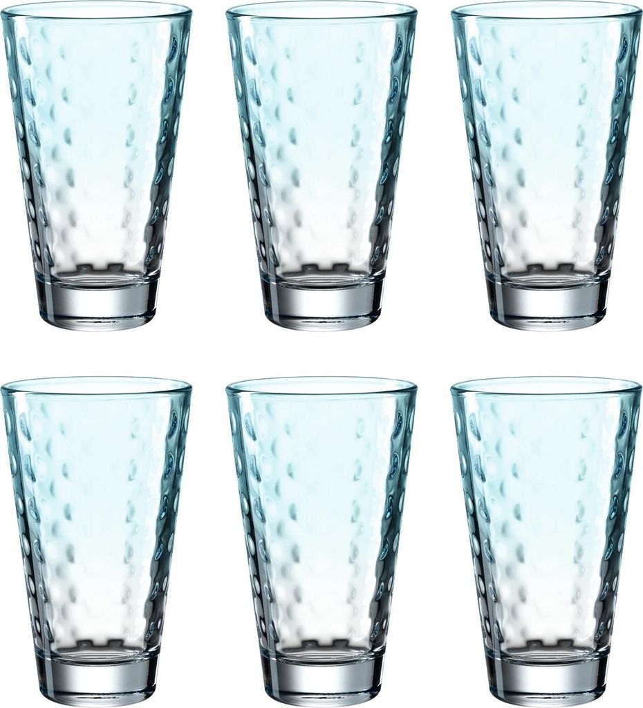 LEONARDO Optic, Mintfarbe, Glas, 6 Stück(e), Kegel, 300 ml, Produktbild 