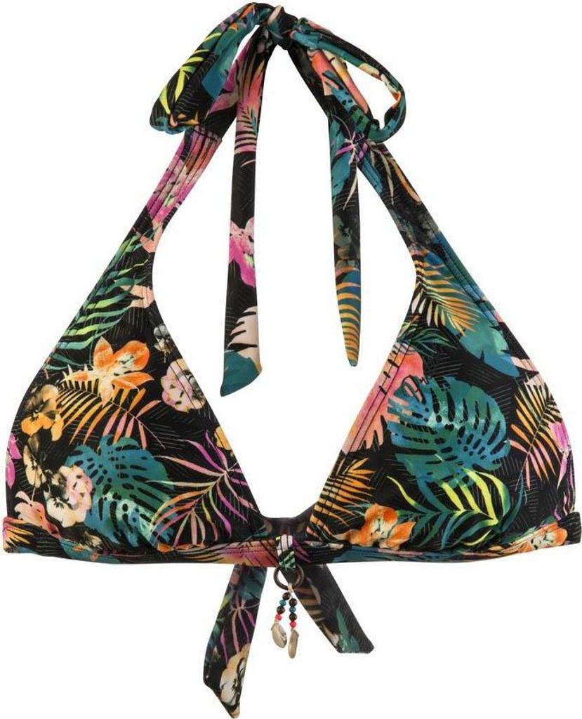 PROTEST MM TYRA 18 BCUP halter bikini top True Black Produktbild 