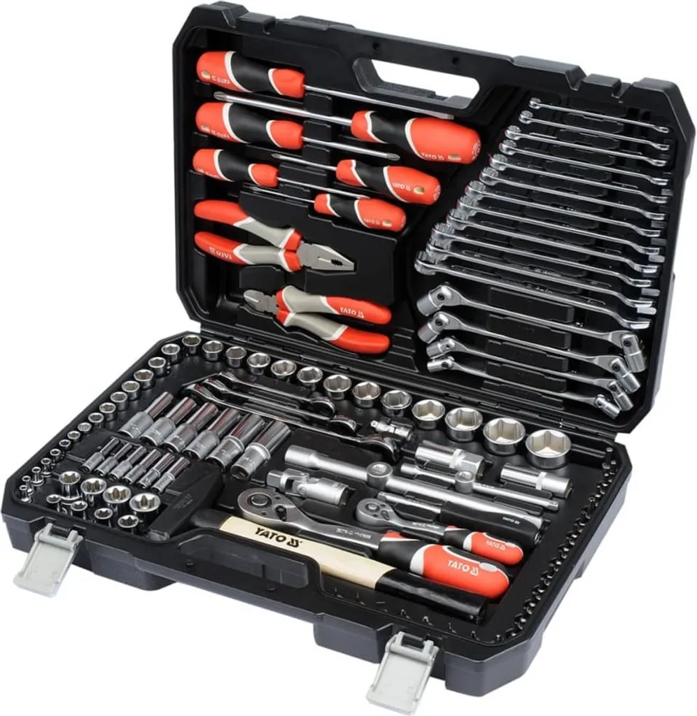 Jeu de douilles YATO 109 pcs YT-38891 idéal pour garage et maintenance