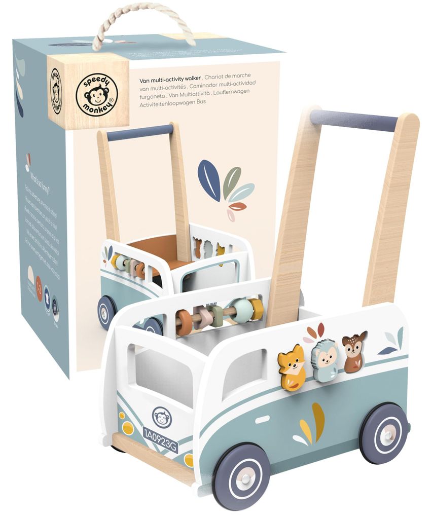 Speedy Monkey SP1045, 1 rok/rokje, 4 wiel(en), Meerkleurig Productafbeelding 