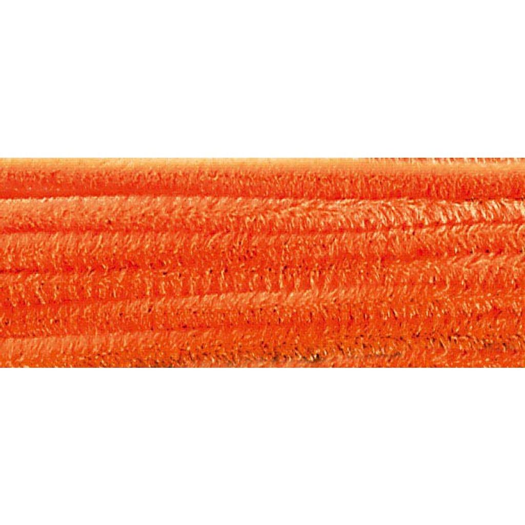 folia čistič rúr oranžový šenilový drôt Ø 8,0 mm 10 ks. Obrázok produktu 