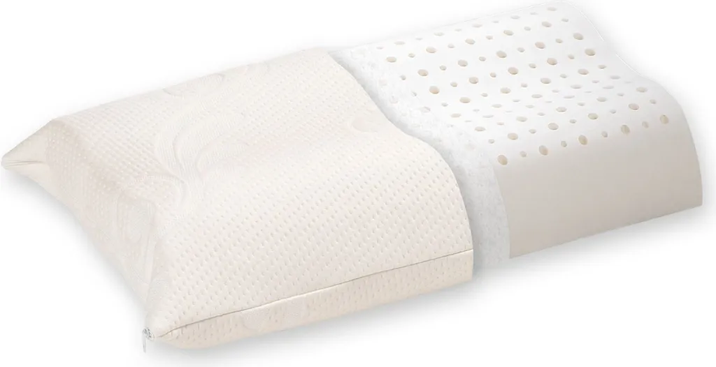 Cuscino Ortopedico Lattice 38x135 cm Letti Moder - Ergonomico e Anallergico