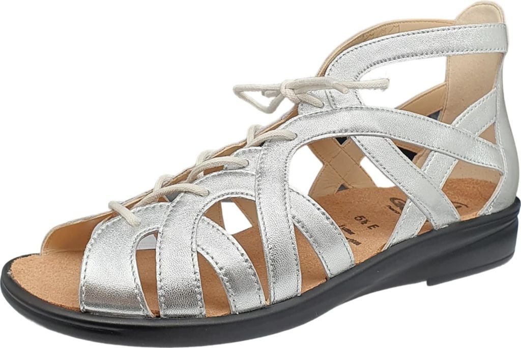 Ganter Römersandalen Weiblich 32303635313838 Silber 41 EU
