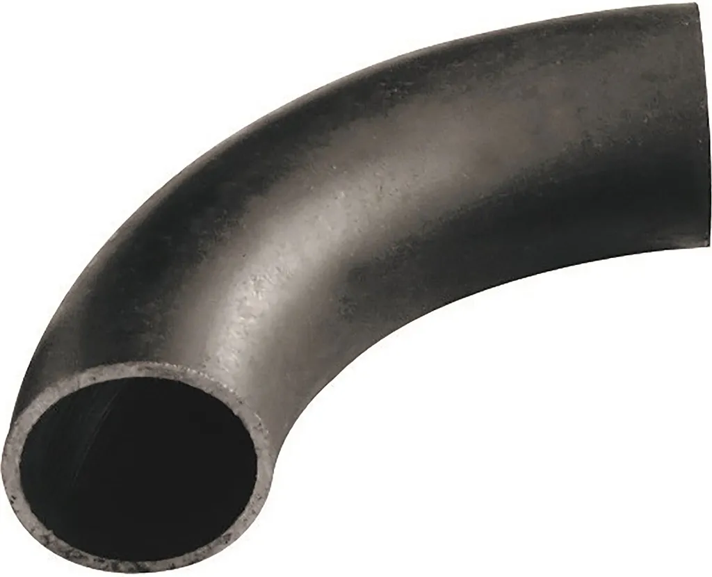 Gomito a Saldare 90 Gradi 88,9 mm 3" DN 80 Nero per Tubazioni