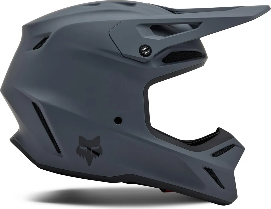 Casque de protection moto cross V3 Solid Graphite - Taille M Mixte