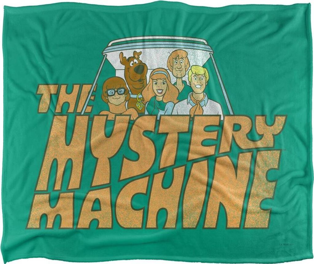 Scooby Doo - Decke "The Mystery Machine", Gruppenfoto TV18520 (Einheitsgröße) (Bunt)
