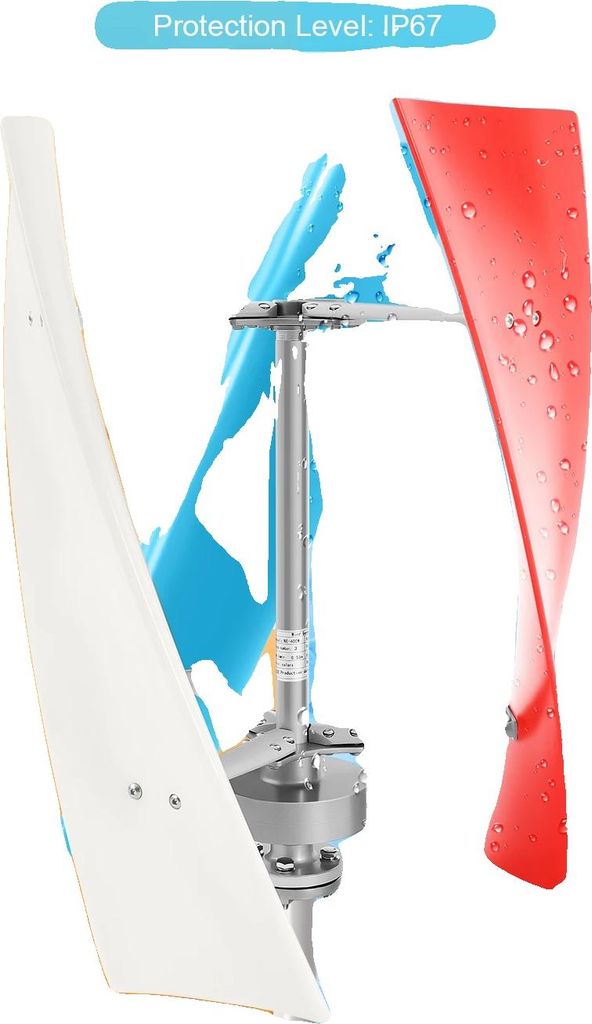 Windturbinengenerator, effiziente Energieumwandlung, langlebiges Design, einfache Installation