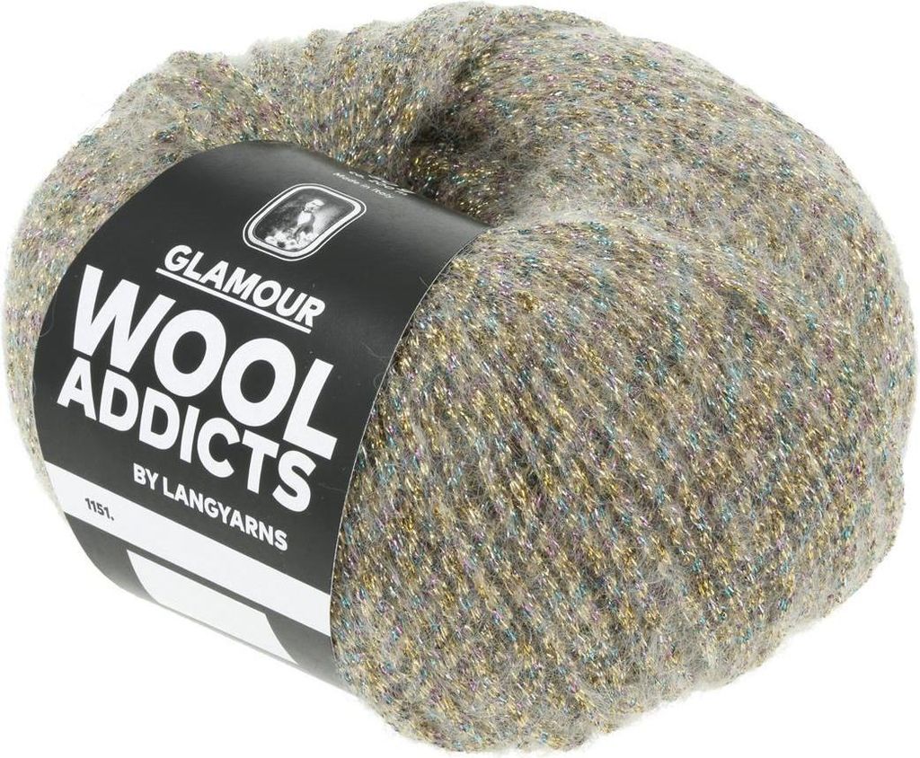 Lang Yarns - Glamour 0051 gold mouline