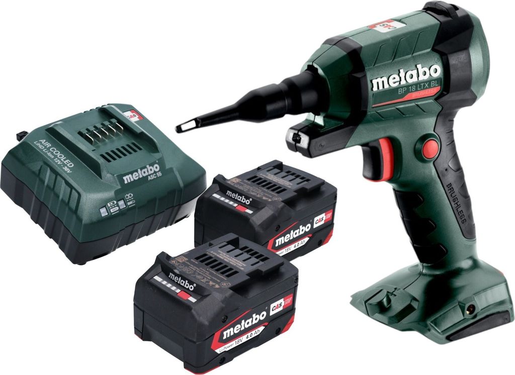 Metabo BP 18 LTX BL Akku Blaspistole 18 V Brushless + 2x Produktbild 