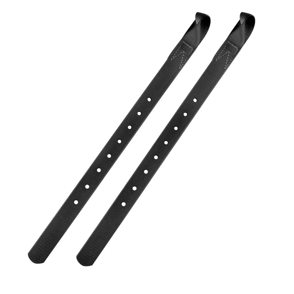 Sangles Quick-Change synthétiques noires 12 13 15 pouces pour chevaux