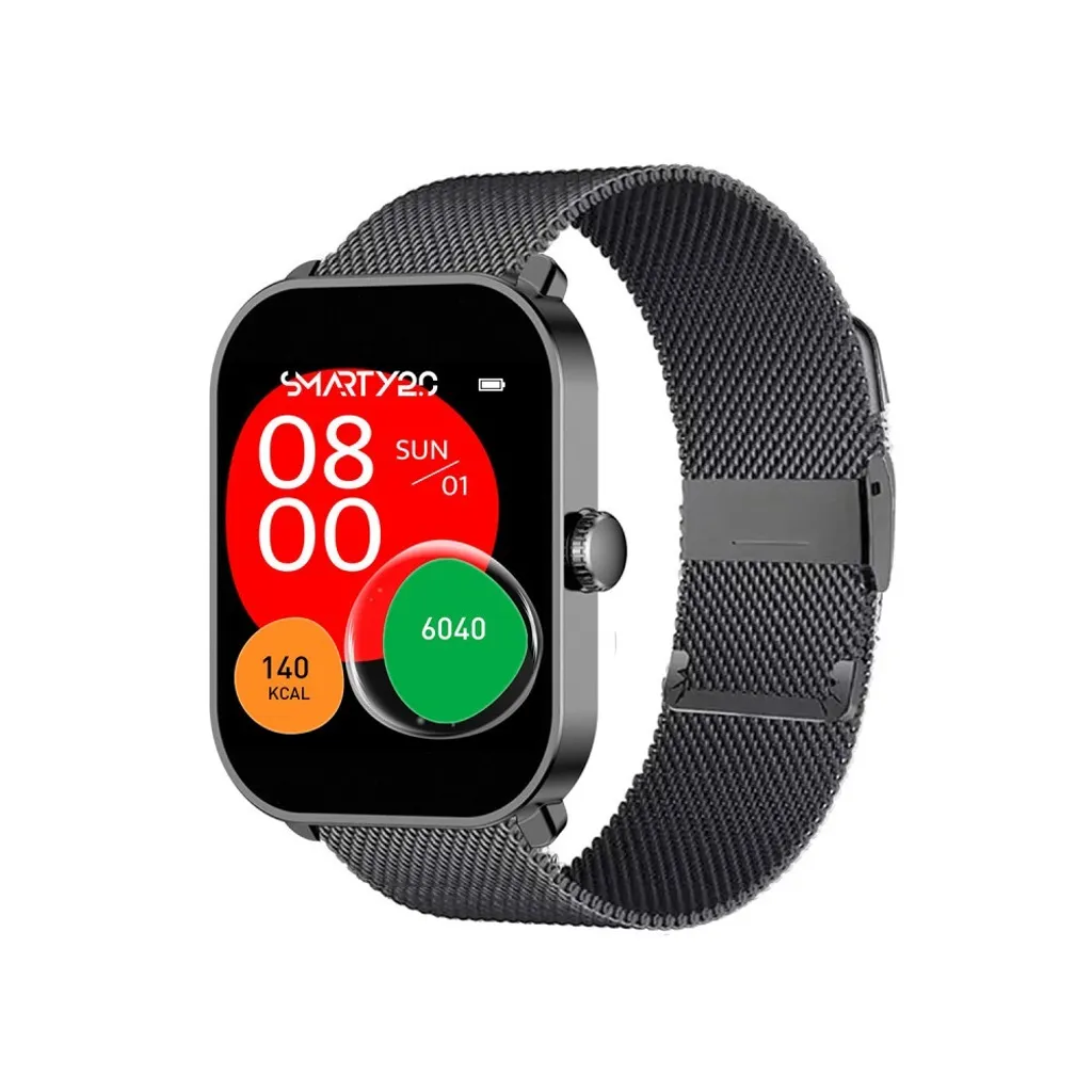 Montre connectée autonomie longue Smarty2.0 SW070H quartz et Amoled
