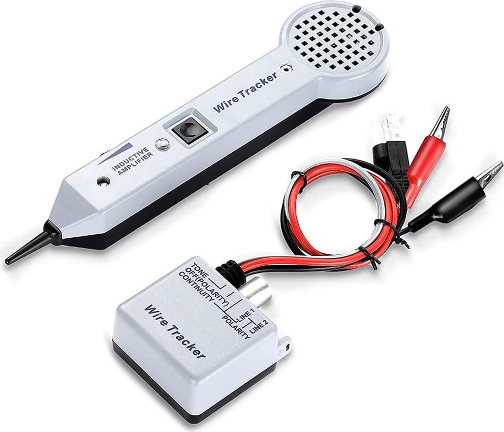 Tongenerator-Set, Kabelsuchgerät, professionelles Tonsuchset, hochpräziser Kabeltester 200EP, induktiver Verstärker und Prüfspitzen-Set mit ein...