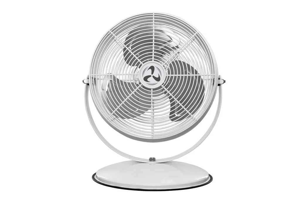Ventilateur puissant et silencieux CasaFan DESK2PROTECT SL Blanc 30cm