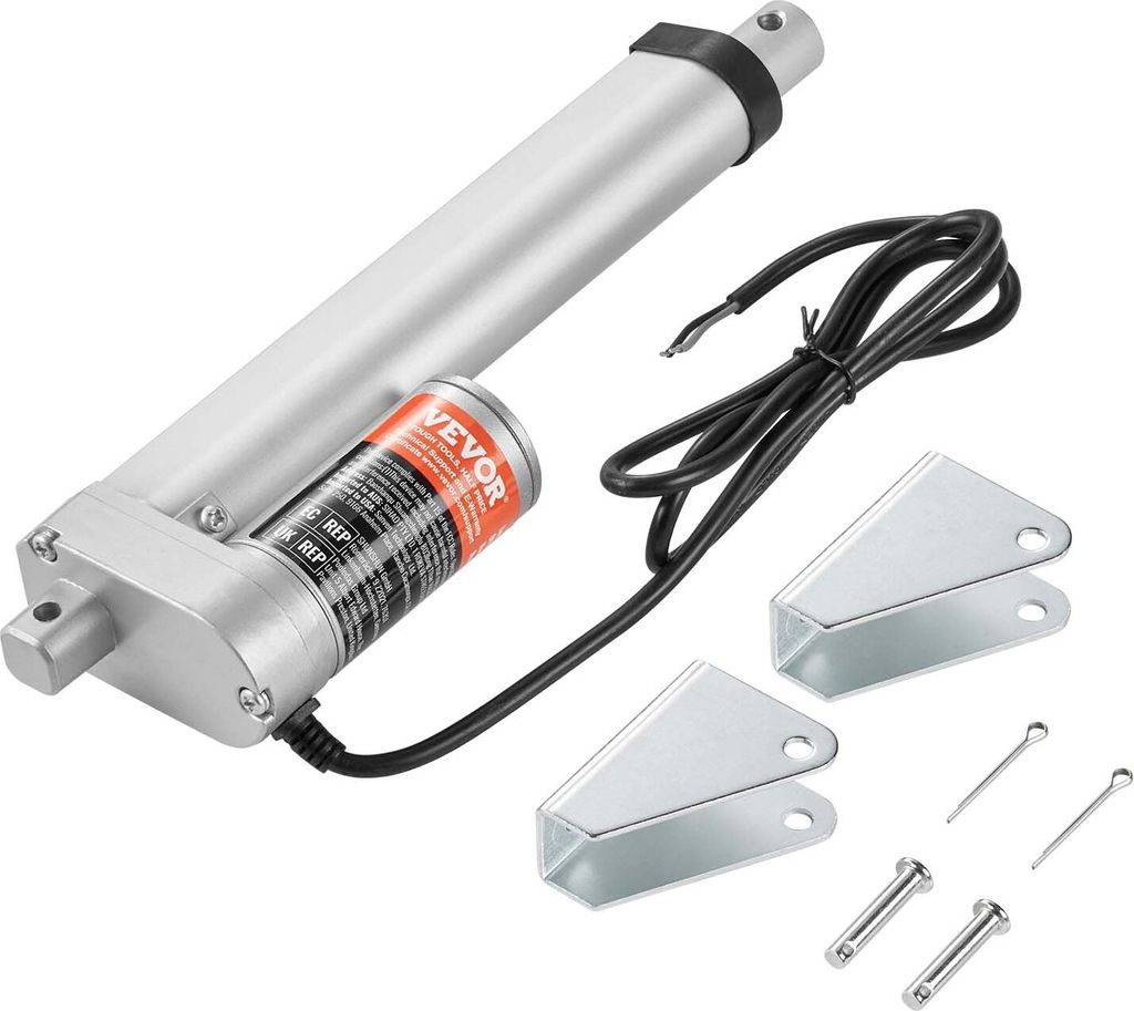 1000N Linear Actuator DC 12V Linearantrieb IP54 Elektrischer Linearmotor 150mm Hublänge Geräuschpegel ≤50dB Elektrische Türöffner 14mm/s Fahr...