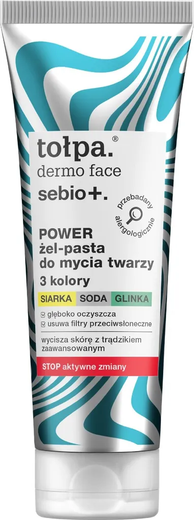 Gel-Paste Sebio+ Anti-Imperfections : Nettoyant Visage 3 en 1 100ml