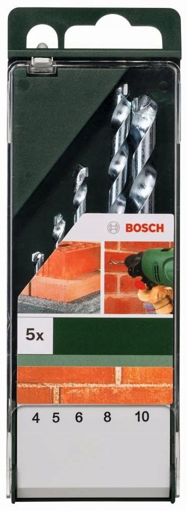Jeu de forets à pierre 5 pièces Bosch Image du produit 
